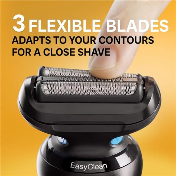 Electric Shaver for Men, Series 5 5150cs, Wet & Dry Shave, Turbo Shaving Mode - Picture 6 of 7